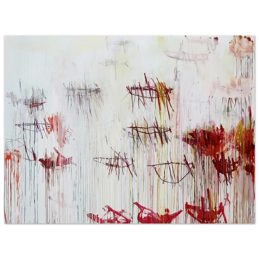 Cy Twombly - Lepanto, Part IX  75x100 cm / 30x40inches Fine Art Poster
