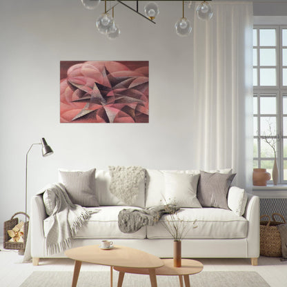 Armonie di forme contrarie - 1935 - Gerardo Dottori Brushed Aluminum Print - 70x100 cm / 28x40 inches | Gerardo Dottori Aluminum Print | Gerardo Dottori Prints