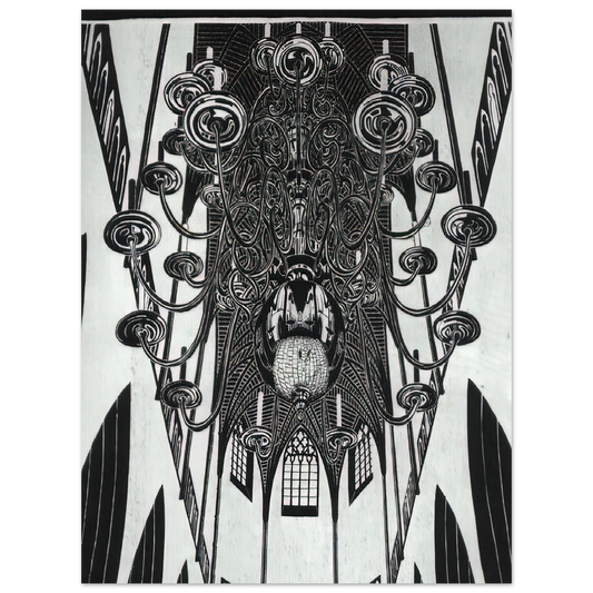 MC Escher - ESCHER (2) Wall Art - 21x29.7 cm / 8x12" - Fine Art Poster - -