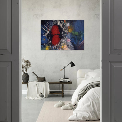 Flowers No. 4 - 1974 - Gebre Kristos Desta Brushed Aluminum Print - 70x100 cm / 28x40 inches | Gebre Kristos Desta Aluminum Print | Gebre Kristos Desta Prints
