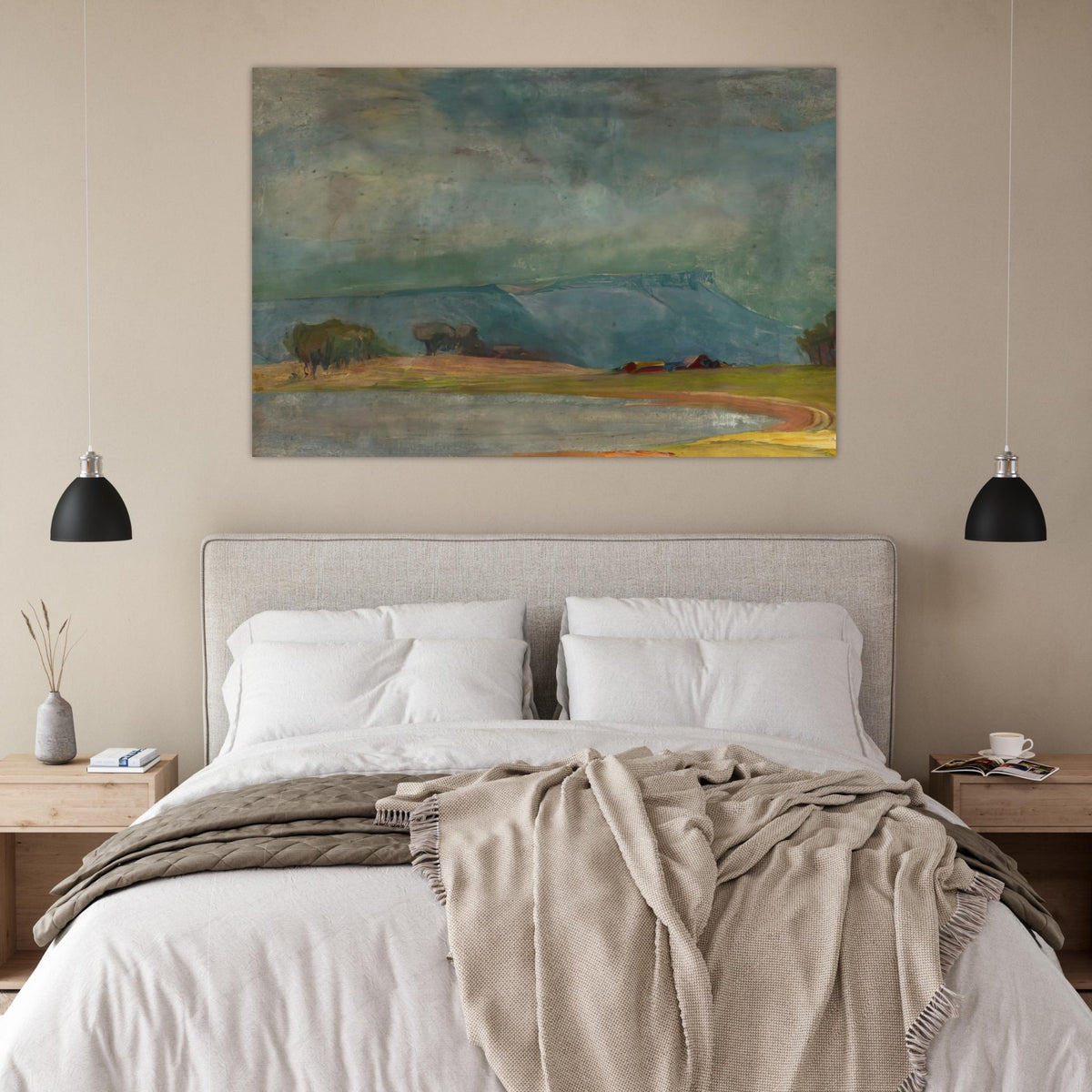Dodge Ranch - Tonalism - Xavier Martinez Art Prints - 100x150 cm / 40x60″ inches | Xavier Martinez Poster | Xavier Martinez Prints