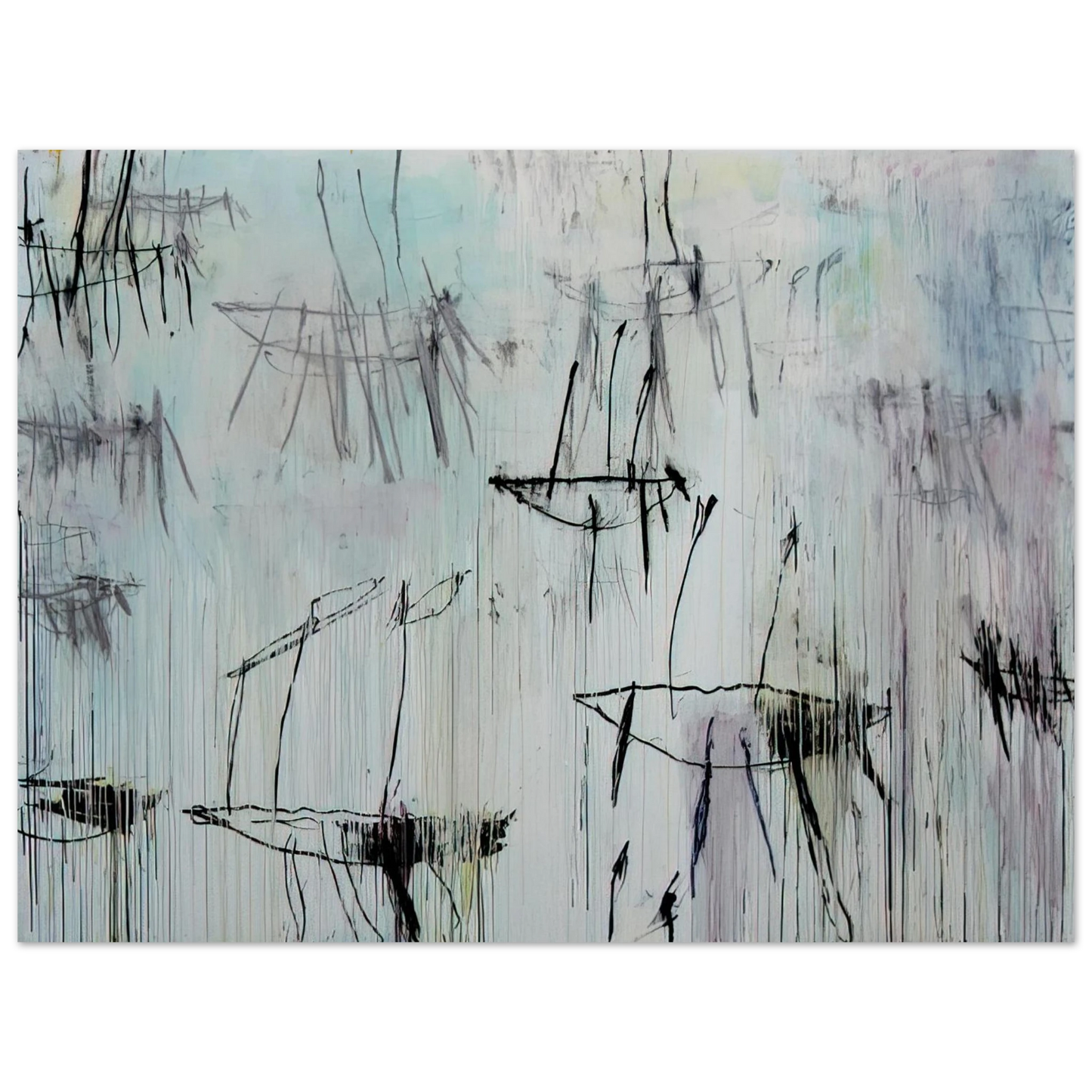 Cy Twombly - Lepanto, Part V  75x100 cm / 30x40inches Fine Art Poster