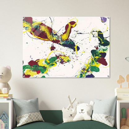 Hail Hailey - Sam Francis Acrylic Print - 70x100 cm / 28x40″ inches