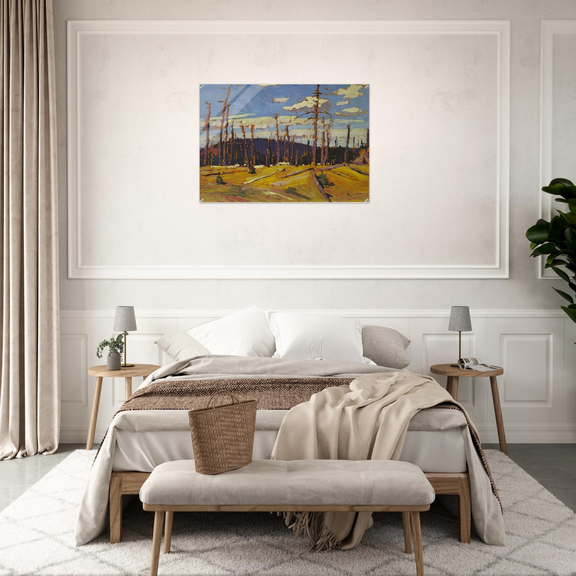 BURNT OVER FOREST 1916 - Tom Thomson Acrylic Print - 70x100 cm / 28x40″ inches