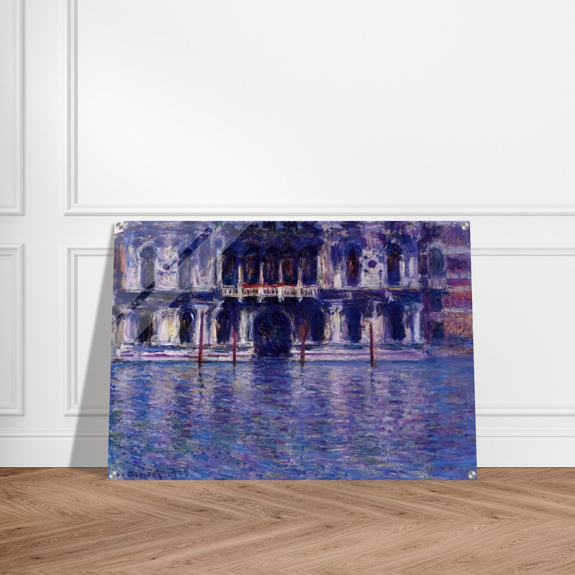 Palazzo Contarini - claude monet Acrylic Print - 70x100 cm / 28x40″ inches | claude monet Wall Art | claude monet Prints