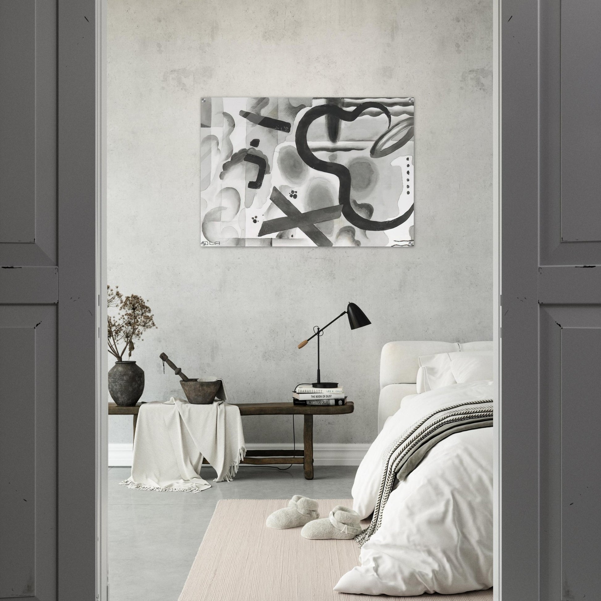 Untitled - Dada - Julius Evola Acrylic Print - 70x100 cm / 28x40″ inches