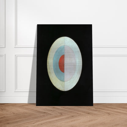 THE SWAN NO 16 1915 - Hilma af Klint Brushed Aluminum Print - 70x100 cm / 28x40 inches | Hilma af Klint Aluminum Print | Hilma af Klint Prints