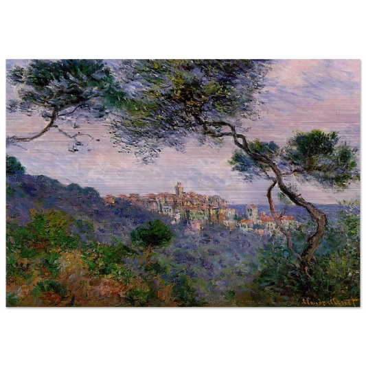Bordighera, Italy - claude monet Brushed Aluminum Print - 70x100 cm / 28x40 inches | claude monet Aluminum Print | claude monet Prints
