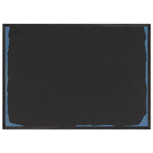 Irregular Form - Sol LeWitt 70x100 cm / 28x40 inches Framed Art Print – Black Wooden Frame