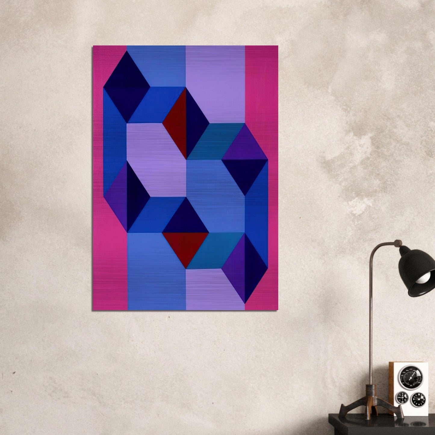 Untitled - Concretism - Tomas Maldonado Brushed Aluminum Print - 70x100 cm / 28x40 inches | Tomas Maldonado Aluminum Print | Tomas Maldonado Prints