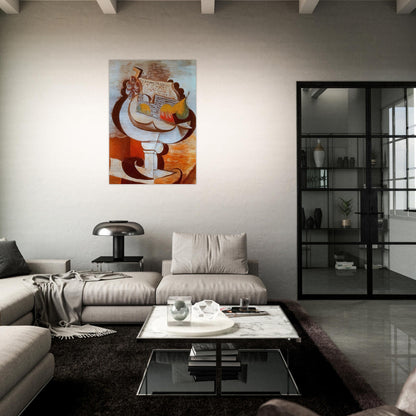 Fruit dish - Pablo Picasso Brushed Aluminum Print - 70x100 cm / 28x40 inches | Pablo Picasso Aluminum Print | Pablo Picasso Prints