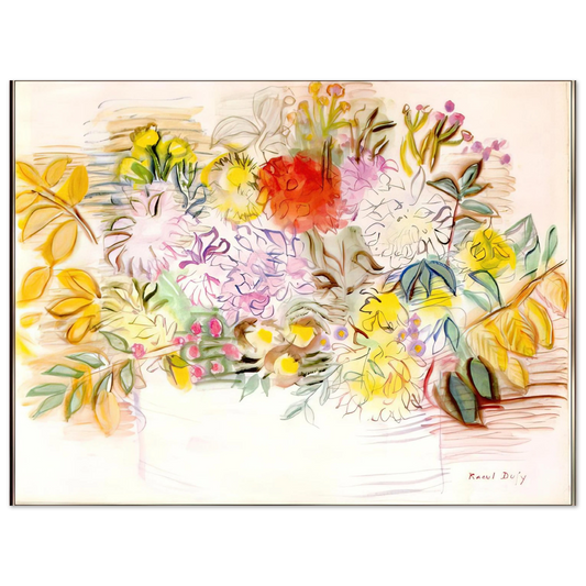 Raoul Dufy - BOUQUET OF FLOWERS  75x100 cm / 30x40inches Fine Art Poster