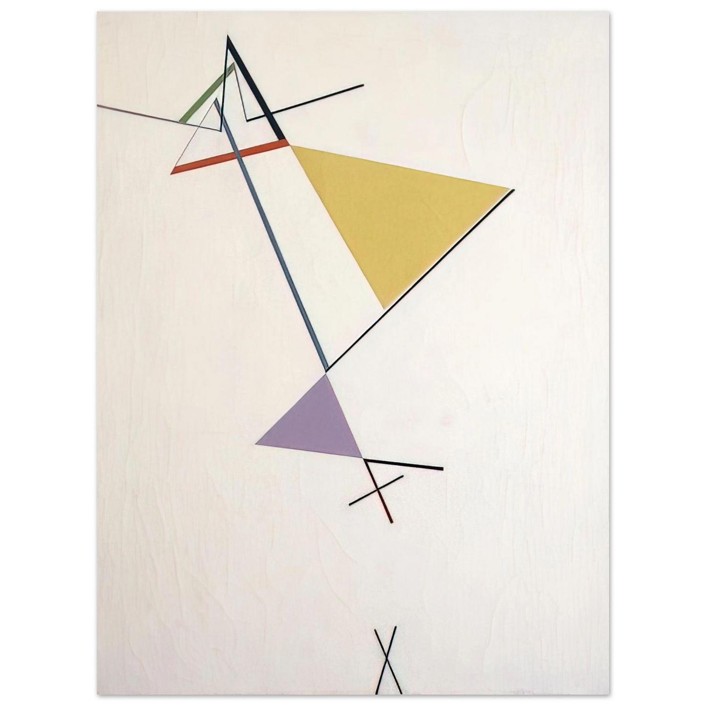 Tomas Maldonado - Desarrollo del triÃƒÂ¡ngulo - 1951  75x100 cm / 30x40inches Fine Art Poster