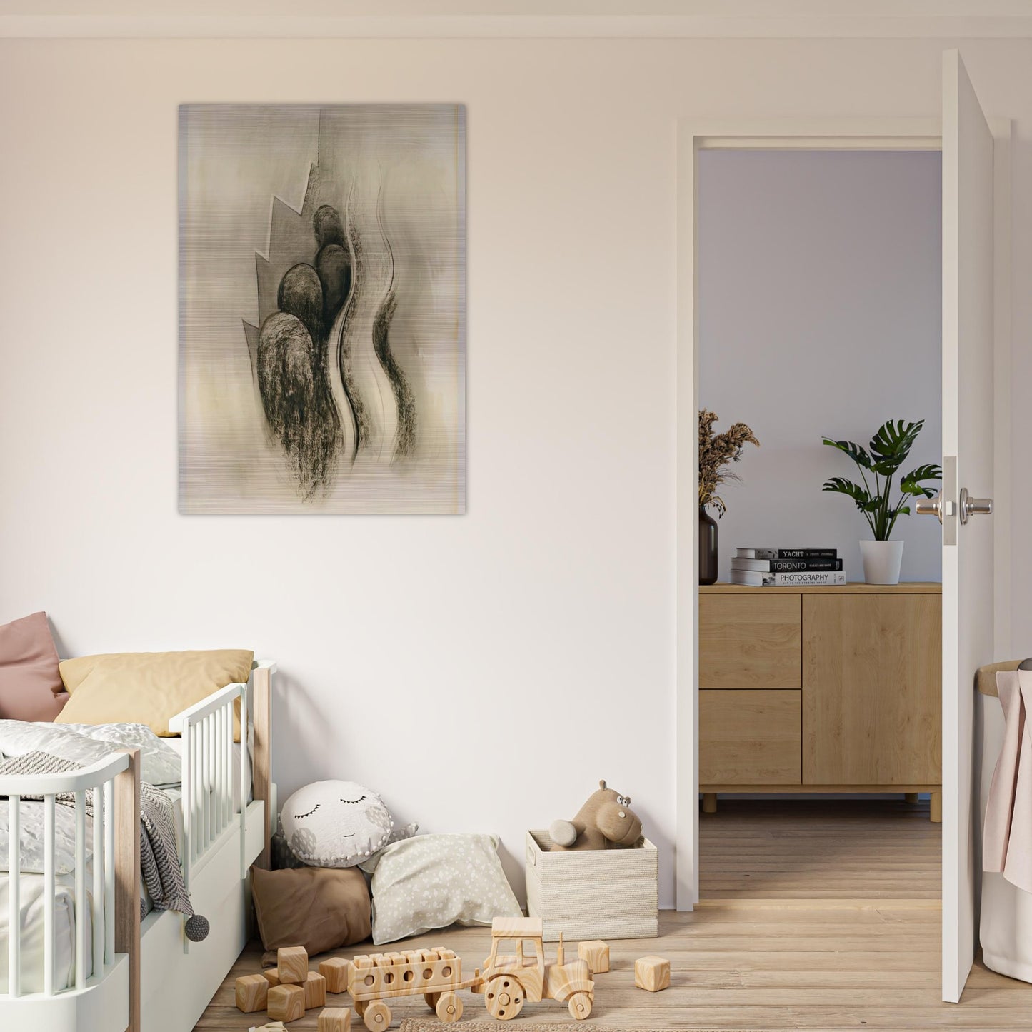 Drawing XIII - Georgia O'Keeffe Brushed Aluminum Print - 70x100 cm / 28x40 inches | Georgia O'Keeffe Aluminum Print | Georgia O'Keeffe Prints