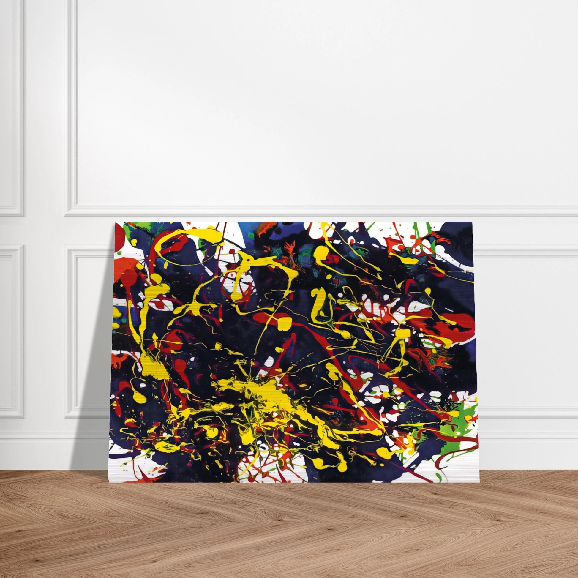 Untitled  SFP94-79  SFF 1755  - Sam Francis Brushed Aluminum Print - 70x100 cm / 28x40 inches | Sam Francis Aluminum Print | Sam Francis Prints