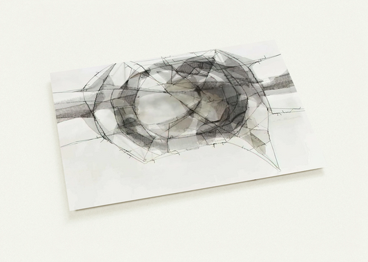 Metamorfosis - 1960 By Manuel Rivera Pack of 10 Post Cards | Manuel Rivera Post Cards | A6 (10.5 x 14.8 cm) - 4.1 x 5.8 inches