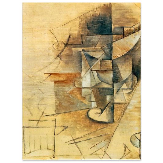 Pablo Picasso - A glass  75x100 cm / 30x40inches Fine Art Poster