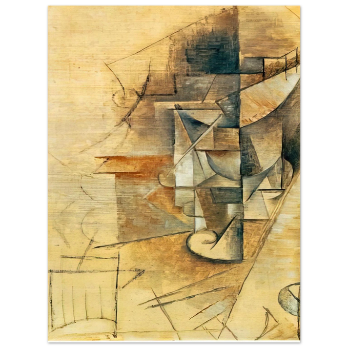Pablo Picasso - A glass  75x100 cm / 30x40inches Fine Art Poster