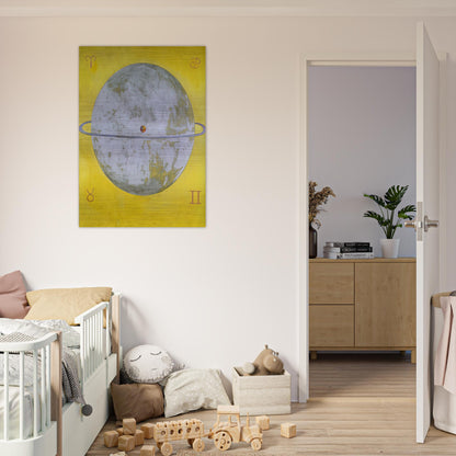 THE DOVE NR 12 1915 - Hilma af Klint Brushed Aluminum Print - 70x100 cm / 28x40 inches | Hilma af Klint Aluminum Print | Hilma af Klint Prints