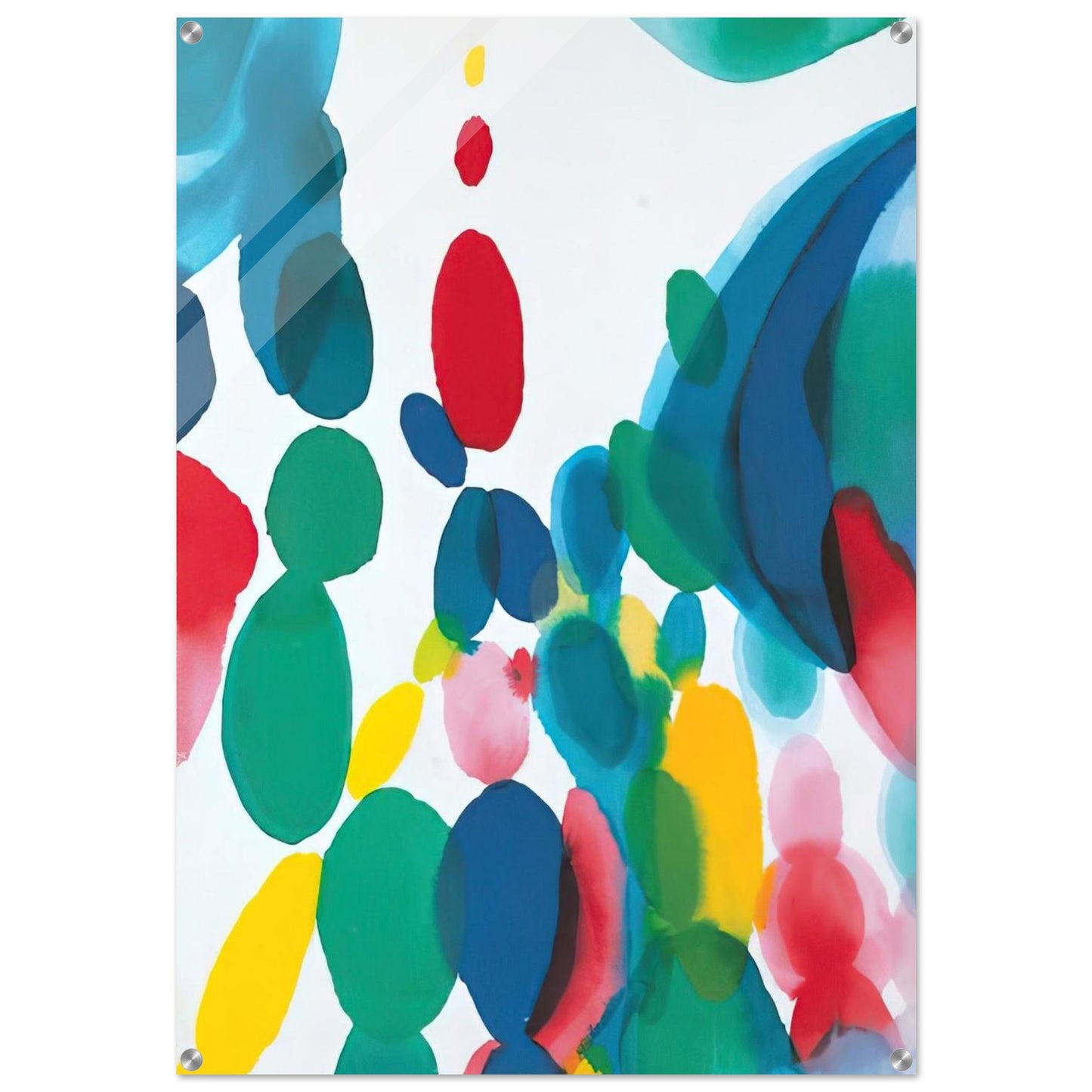 Abstract Composition - Alice Baber Acrylic Print - 70x100 cm / 28x40″ inches | Alice Baber Wall Art | Alice Baber Prints