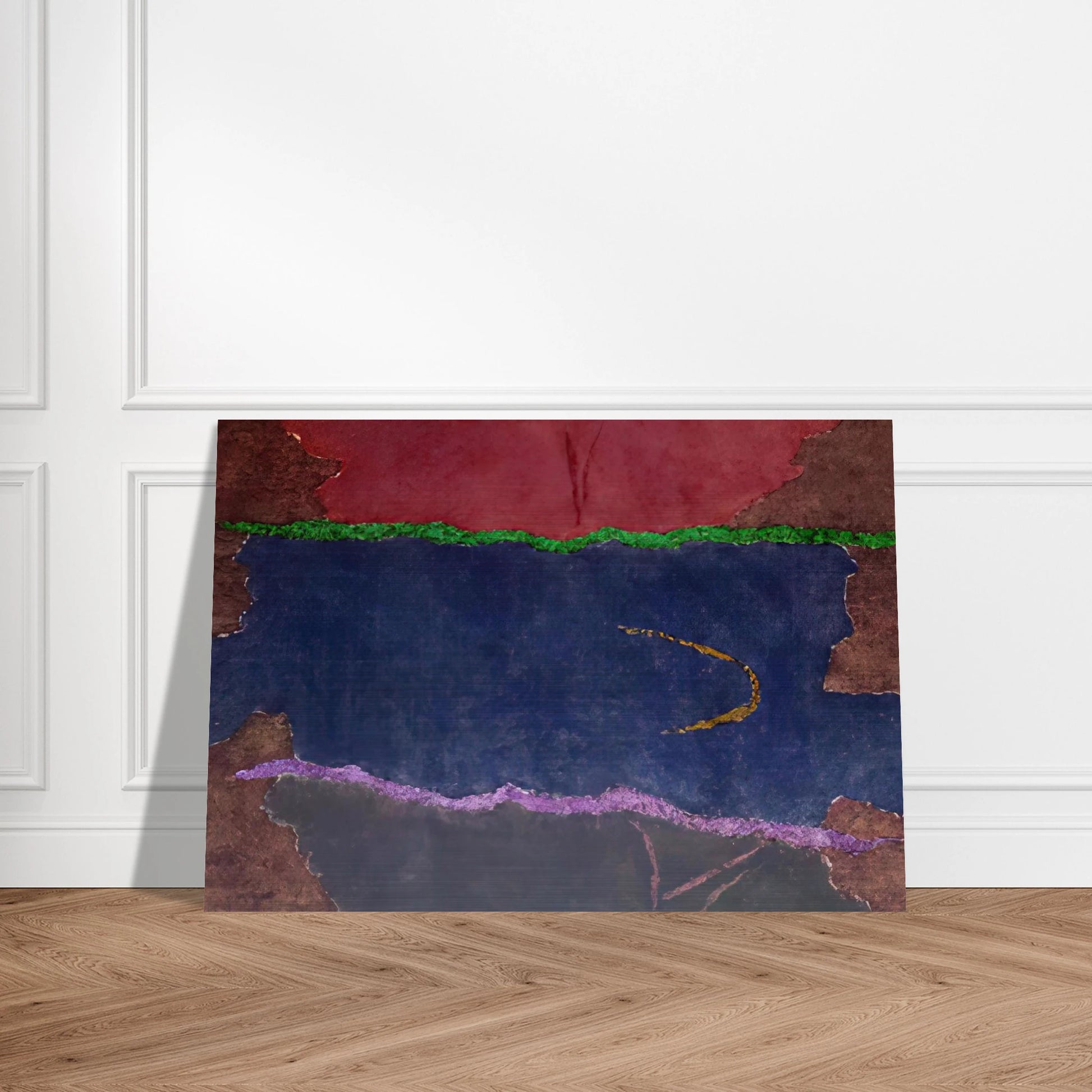 Infinity Field, Lefkada Series - 1982 - Theodoros Stamos Brushed Aluminum Print - 70x100 cm / 28x40 inches | Theodoros Stamos Aluminum Print | Theodoros Stamos Prints