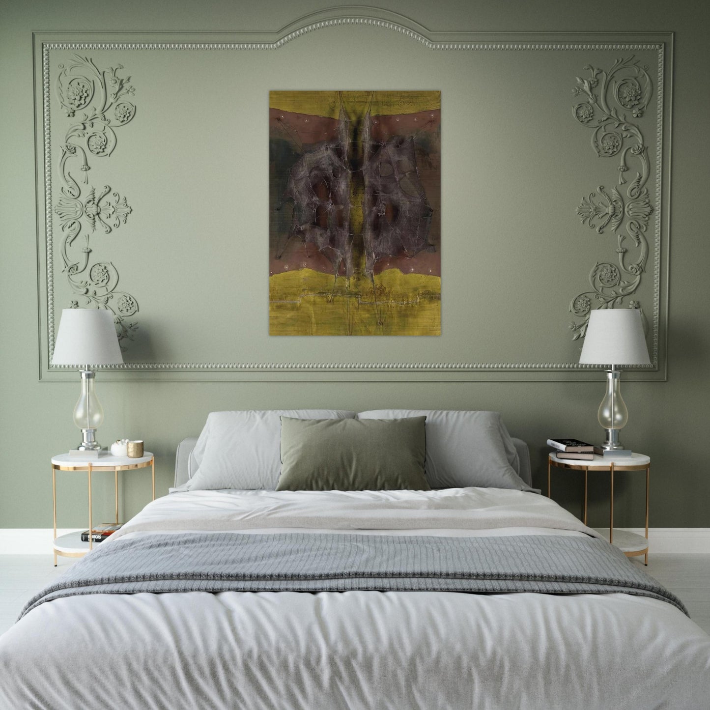 Metamorphosis Medieval - 1961 - Manuel Rivera Brushed Aluminum Print - 70x100 cm / 28x40 inches | Manuel Rivera Aluminum Print | Manuel Rivera Prints