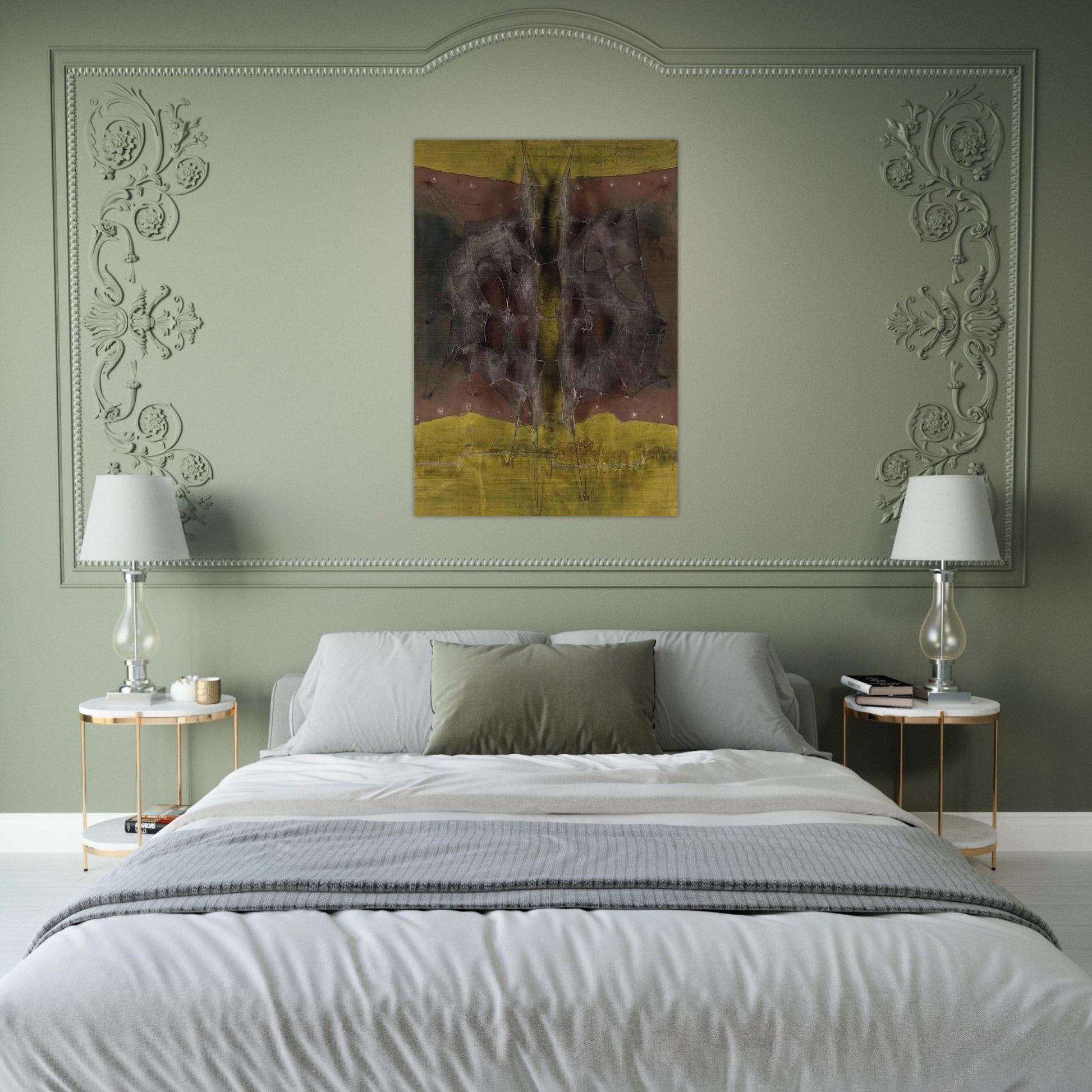 Metamorphosis Medieval - 1961 - Manuel Rivera Brushed Aluminum Print - 70x100 cm / 28x40 inches | Manuel Rivera Aluminum Print | Manuel Rivera Prints