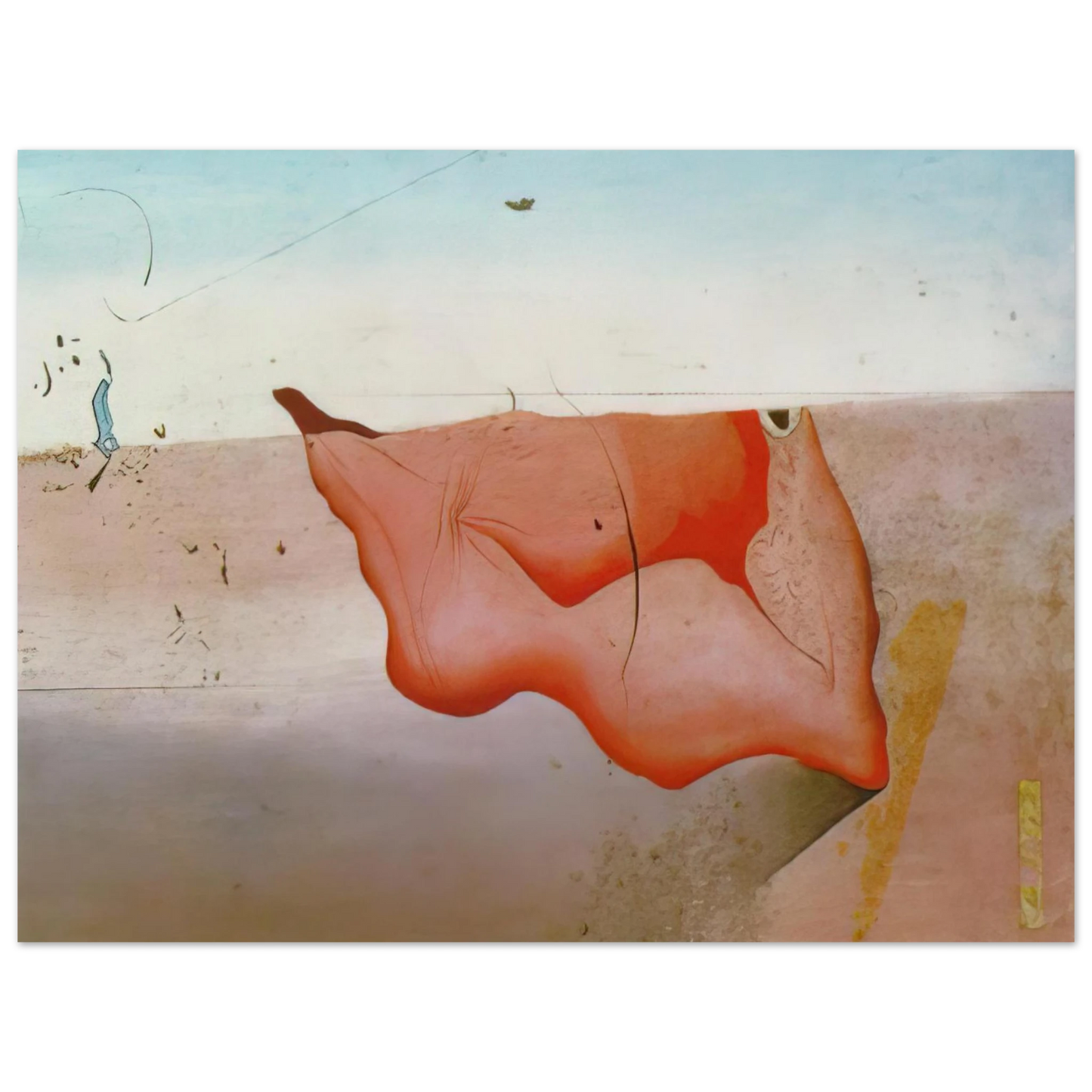 Salvador Dali - COMPOSITION  75x100 cm / 30x40inches Fine Art Poster