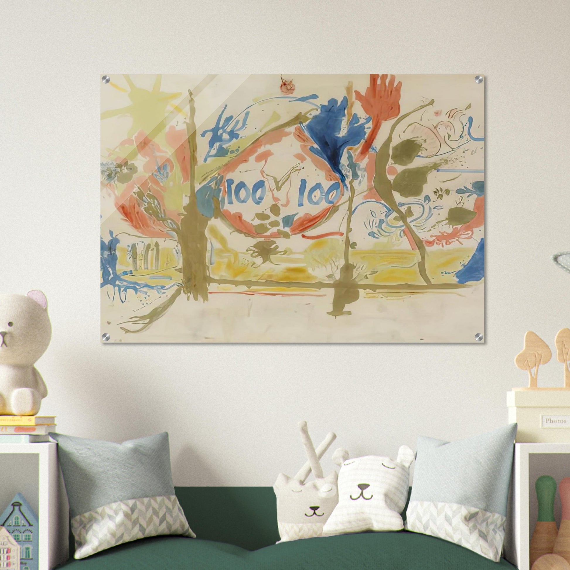Eden, 1956- - Helen Frankenthaler Acrylic Print - 70x100 cm / 28x40″ inches | Helen Frankenthaler Wall Art | Helen Frankenthaler Prints