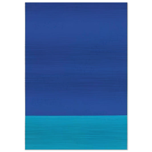 UNTITLED STOFFBILD 1969 - BLINKY PALERMO Brushed Aluminum Print - 70x100 cm / 28x40 inches | BLINKY PALERMO Aluminum Print | BLINKY PALERMO Prints