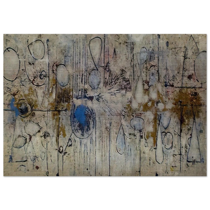 By the Sea - 1957 - Richard Pousette-Dart Brushed Aluminum Print - 70x100 cm / 28x40 inches | Richard Pousette-Dart Aluminum Print | Richard Pousette-Dart Prints