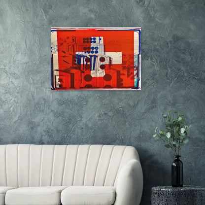 Ars Alpina I - 1972 - Dieter Roth Brushed Aluminum Print - 70x100 cm / 28x40 inches | Dieter Roth Aluminum Print | Dieter Roth Prints