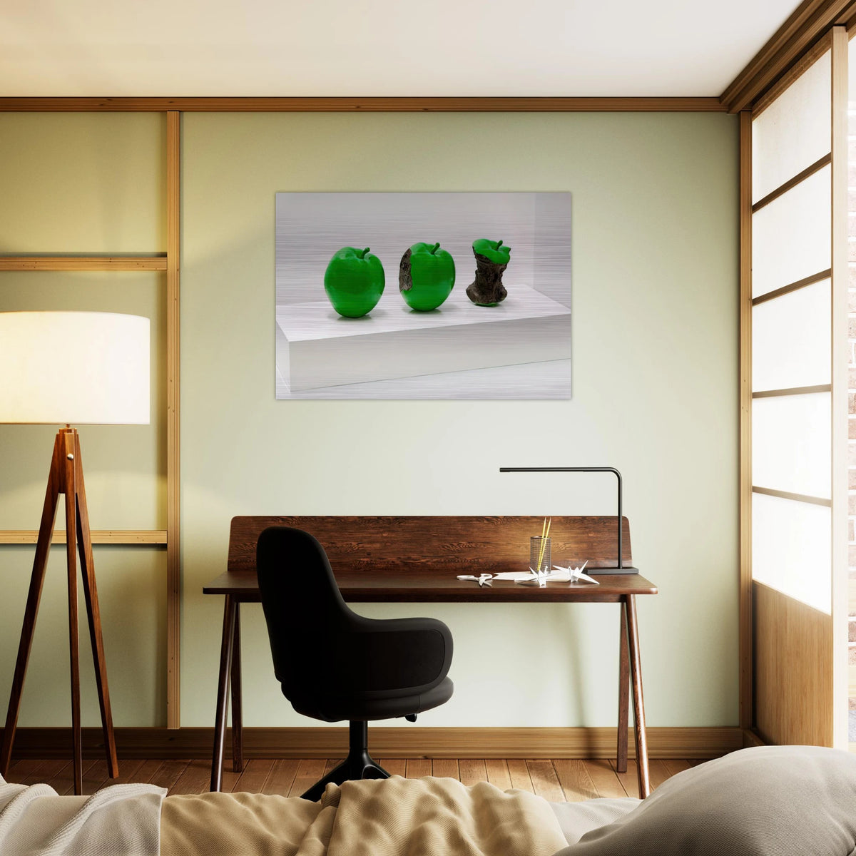 2 Minutes, 33 Seconds - 1990 - Billy Apple Brushed Aluminum Print - 70x100 cm / 28x40 inches | Billy Apple Aluminum Print | Billy Apple Prints