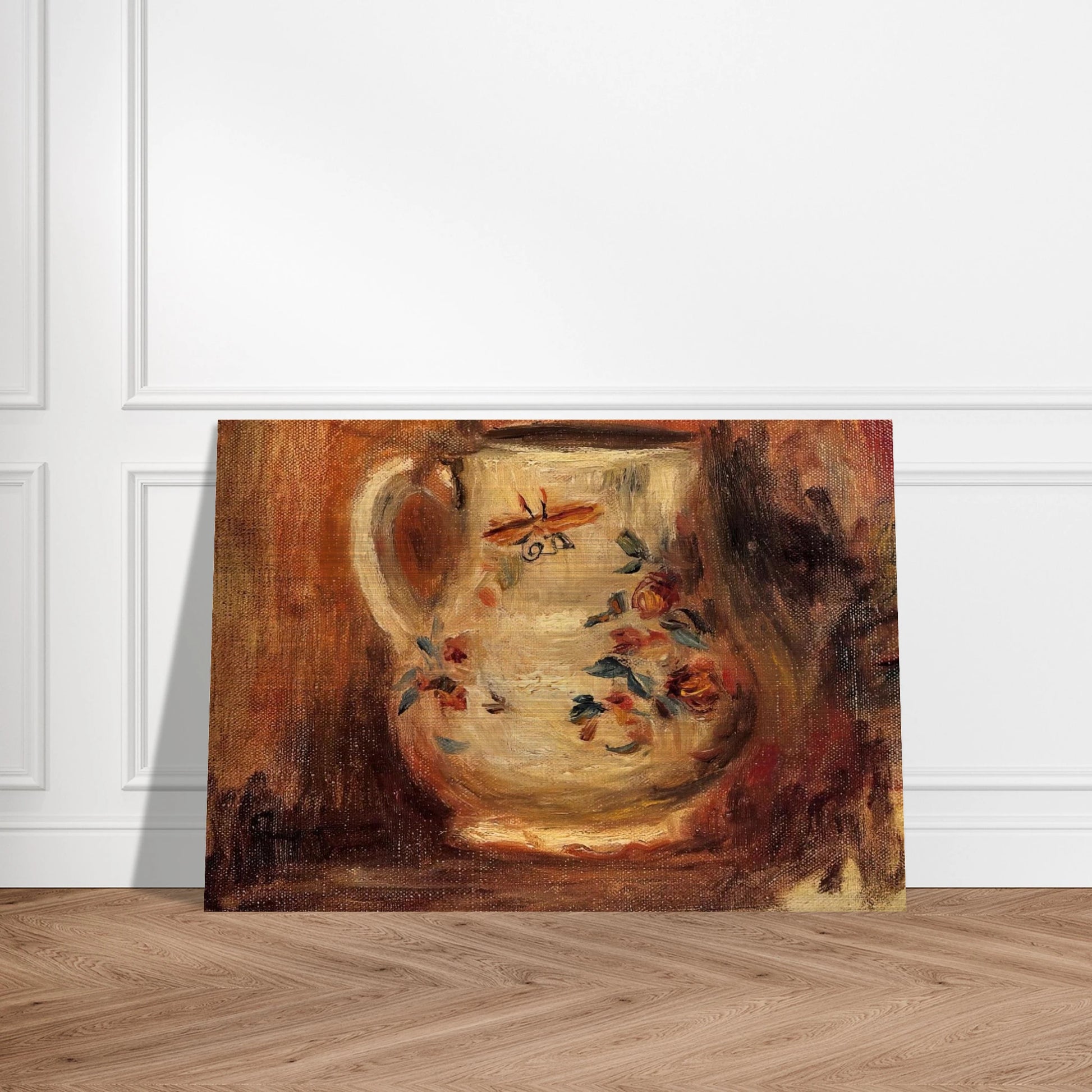 Pitcher - Pierre-Auguste Renoir Brushed Aluminum Print - 70x100 cm / 28x40 inches | Pierre-Auguste Renoir Aluminum Print | Pierre-Auguste Renoir Prints