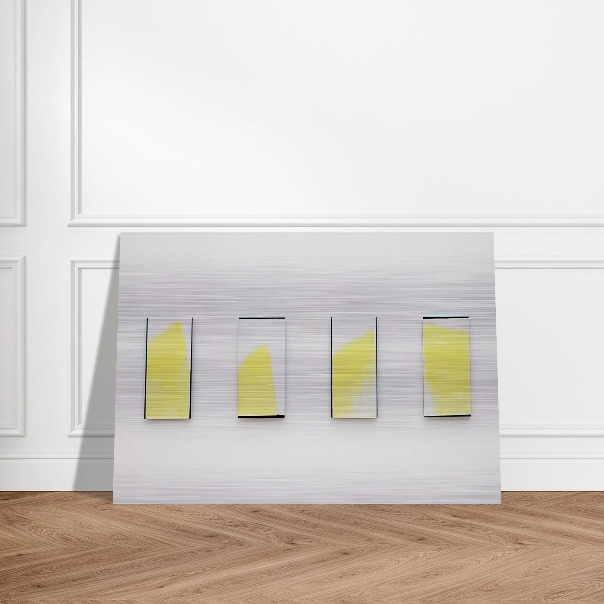 Ohne Titel - 1977 - Blinky Palermo Brushed Aluminum Print - 70x100 cm / 28x40 inches | Blinky Palermo Aluminum Print | Blinky Palermo Prints