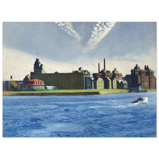 Edward Hopper - Blackwell s Island Fine Art Poster