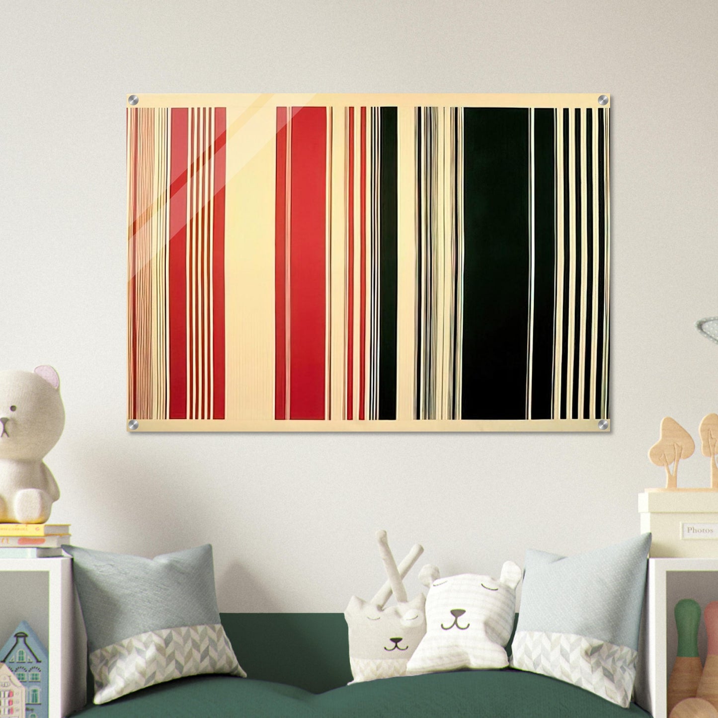 Concord - 1982 - Gene Davis Acrylic Print - 70x100 cm / 28x40″ inches