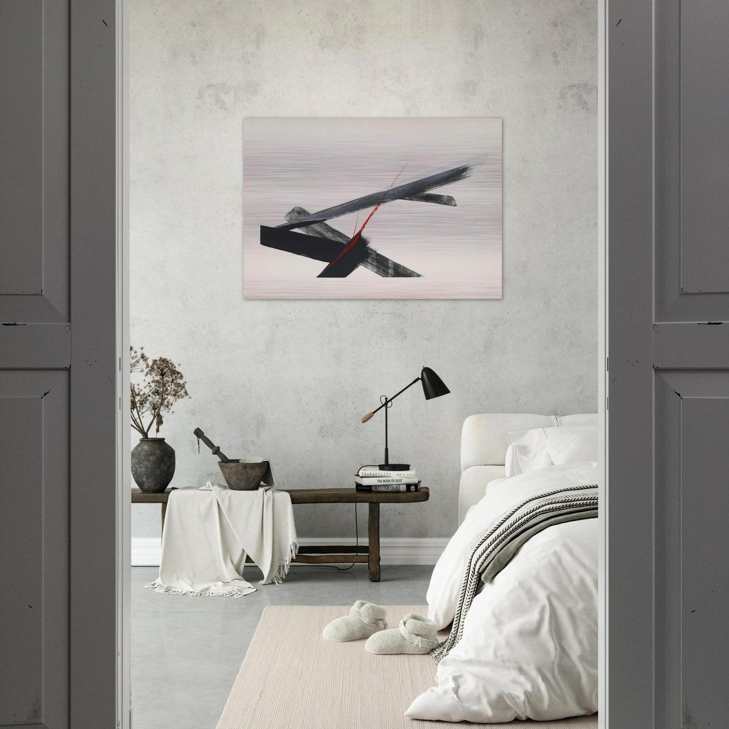 Nexus - 1984 - Toko Shinoda Brushed Aluminum Print - 70x100 cm / 28x40 inches | Toko Shinoda Aluminum Print | Toko Shinoda Prints