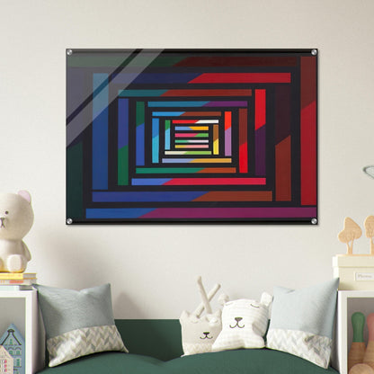 Myrina - 1995 - Piero Dorazio Acrylic Print - 70x100 cm / 28x40″ inches | Piero Dorazio Wall Art | Piero Dorazio Prints