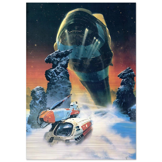 Chris Foss - Chris Foss Brushed Aluminum Print - 70x100 cm / 28x40 inches | Chris Foss Aluminum Print | Chris Foss Prints