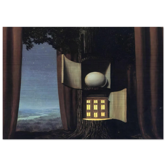 THE VOICE OF BLOOD 1948 1 - Rene Magritte Brushed Aluminum Print - 70x100 cm / 28x40 inches | Rene Magritte Aluminum Print | Rene Magritte Prints