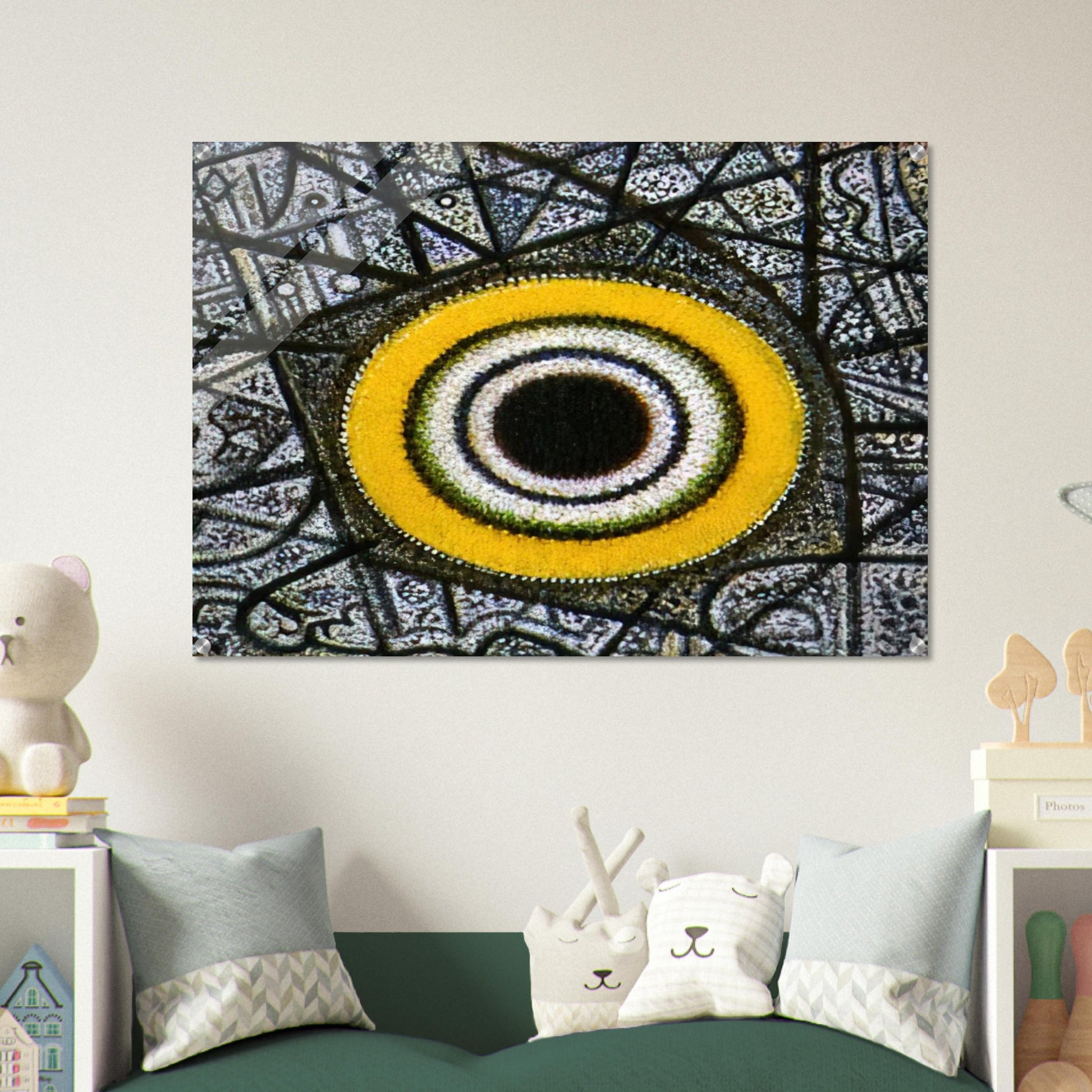 Now a Turning Orb - Abstract Expressionism - Richard Pousette-Dart Acrylic Print - 70x100 cm / 28x40″ inches