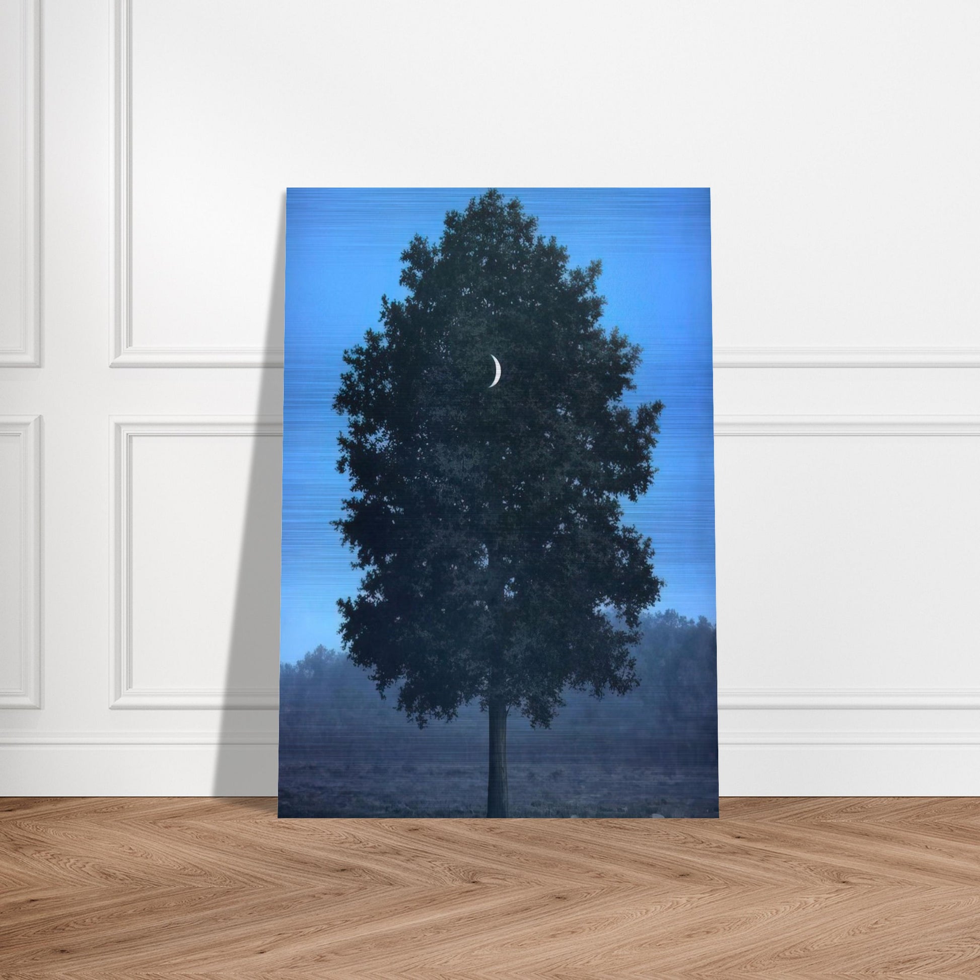 SIXTEENTH OF SEPTEMBER 1956 - Rene Magritte Brushed Aluminum Print - 70x100 cm / 28x40 inches | Rene Magritte Aluminum Print | Rene Magritte Prints