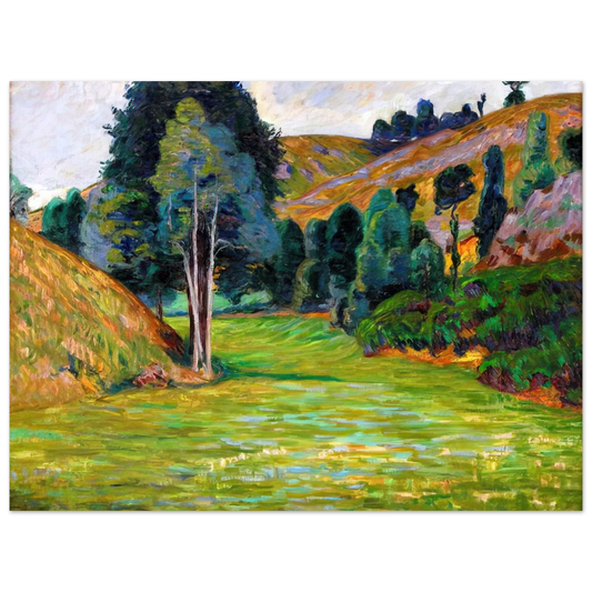 Armand Guillaumin - Valley in Pontgibaud  75x100 cm / 30x40inches Fine Art Poster