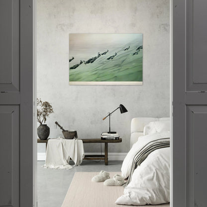 MUSTANG STAFFEL 1964 - Gerhard Richter Brushed Aluminum Print - 70x100 cm / 28x40 inches | Gerhard Richter Aluminum Print | Gerhard Richter Prints