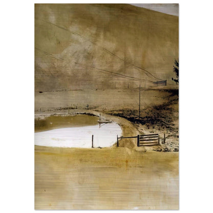 NOT DETECTED 34 - Andrew Wyeth Brushed Aluminum Print - 70x100 cm / 28x40 inches | Andrew Wyeth Aluminum Print | Andrew Wyeth Prints