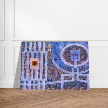 Exile - 1974 - Jimmy Ernst Brushed Aluminum Print - 70x100 cm / 28x40 inches | Jimmy Ernst Aluminum Print | Jimmy Ernst Prints