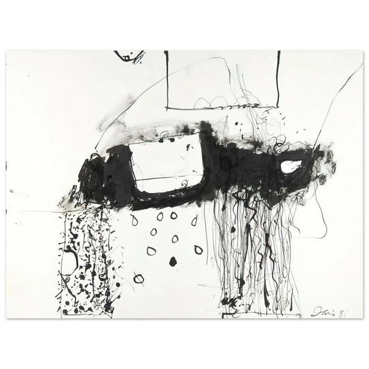 Gene Davis - Boxcar - 1981  75x100 cm / 30x40inches Fine Art Poster