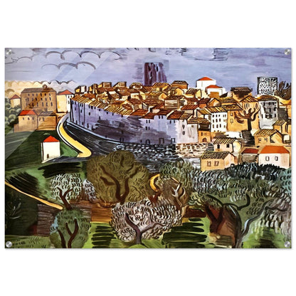 VENCE 1923 - Raoul Dufy Acrylic Print - 70x100 cm / 28x40″ inches