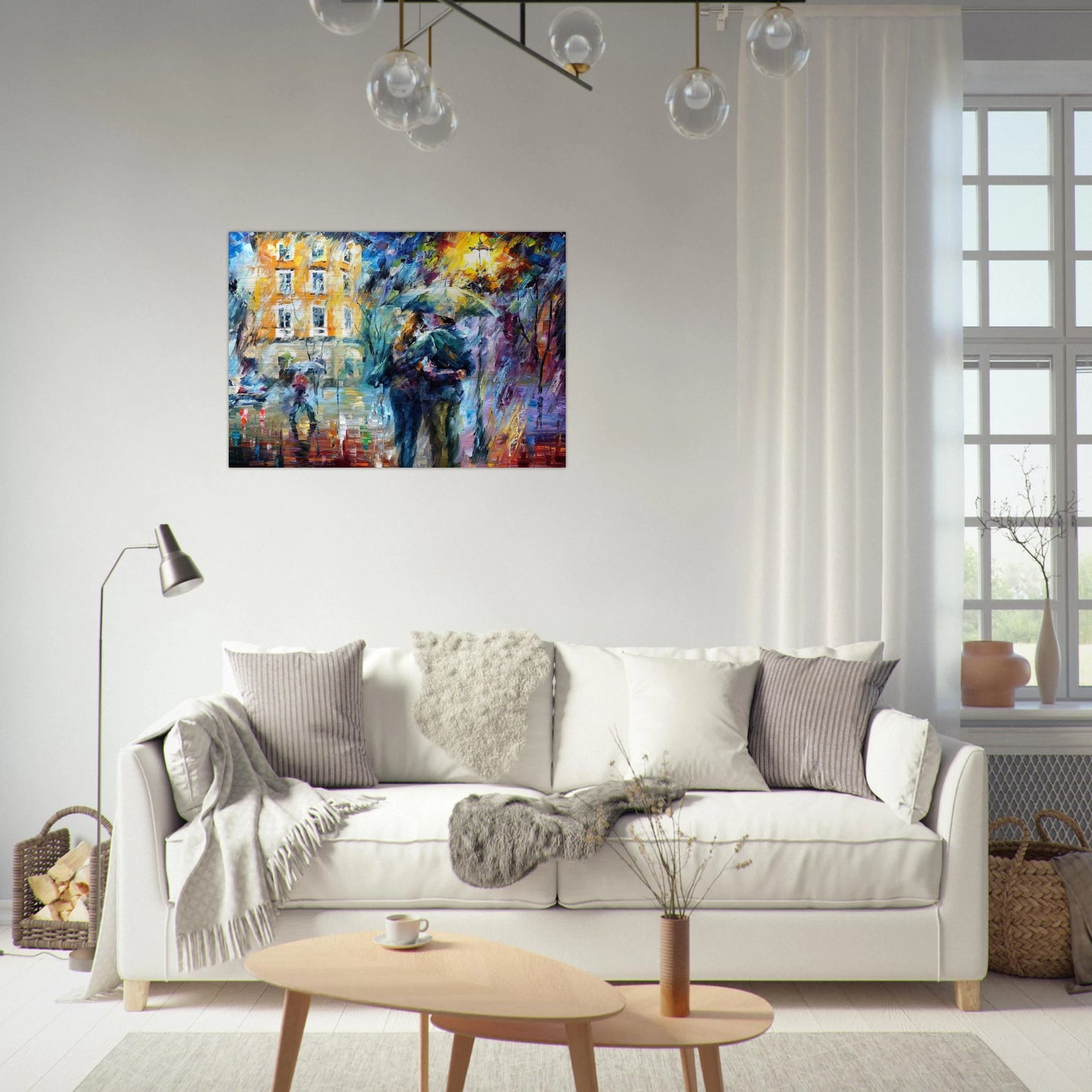 Leonid Afremov - Leonid Afremov Brushed Aluminum Print - 70x100 cm / 28x40 inches | Leonid Afremov Aluminum Print | Leonid Afremov Prints